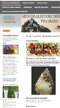Mobile Screenshot of mineralienmuseum-pforzheim.de